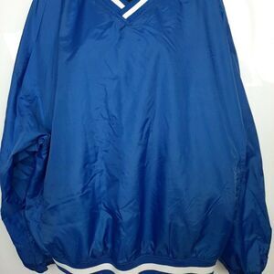 Champion vintage Blue Pullover Rain Jacket‎ XL
